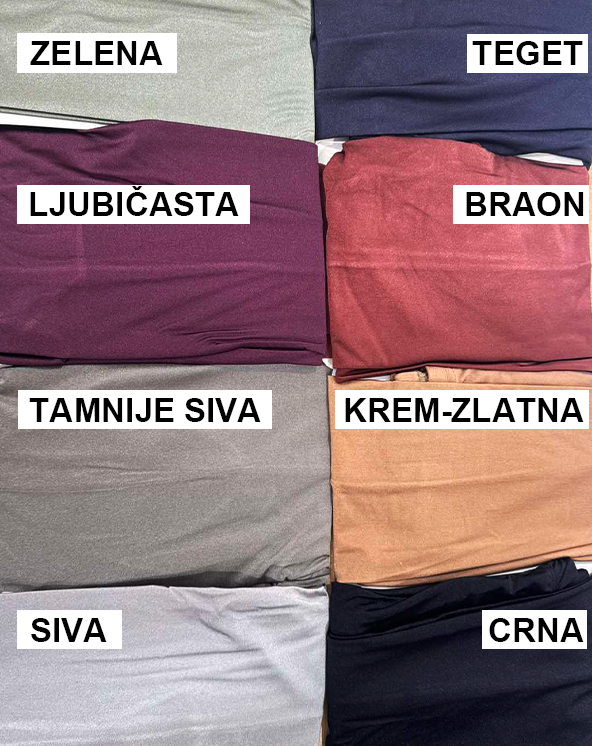 Satenski unihop sa visokim sjajem