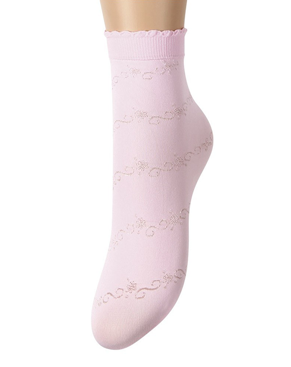 Dečije soknice sa dezenom baby roze boja.