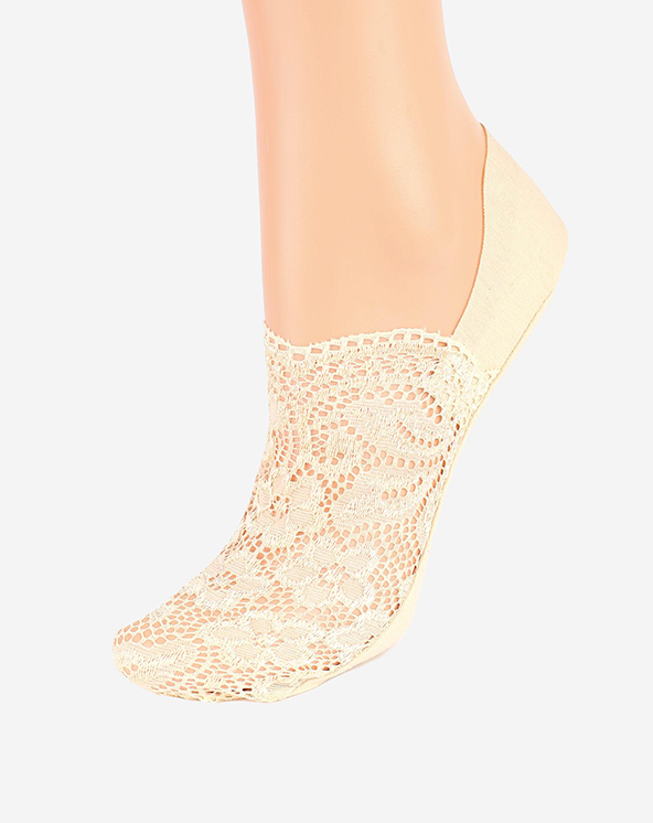 Mrežaste nazuvice bež boje.