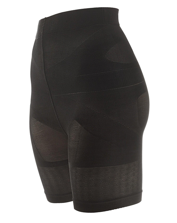 Uzorak steznika slim body crne boje.